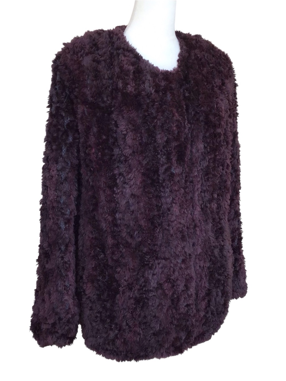 Vintage Paula Lishman Beaver Pelt Knit Fur Handmade in Canada - Picture 3 of 7
